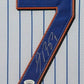 Framed New York Mets Jose Reyes Autographed Signed Jersey Jsa Coa