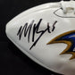 Marquise Brown Autographed Signed Baltimore Ravens Logo Football Jsa  Coa