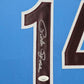 Framed Philadelphia Phillies Pete Rose Autographed Signed Jersey Jsa Coa