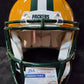 Green Bay Packers Eric Stokes Signed Insc Full Size Speed Authentic Helmet Jsa