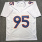 Denver Broncos Derek Wolfe Autographed Signed Inscribed Jersey Jsa Coa