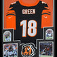 Framed Cincinnati Bengals Aj Green Autographed Jersey Jsa Coa