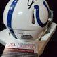 Indianapolis Colts Isaiah Rodgers Autographed Signed Speed Mini Helmet Jsa Coa
