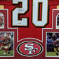 Framed San Francisco 49Ers Garrison Hearst Autograph Signed Jersey Beckett Holo