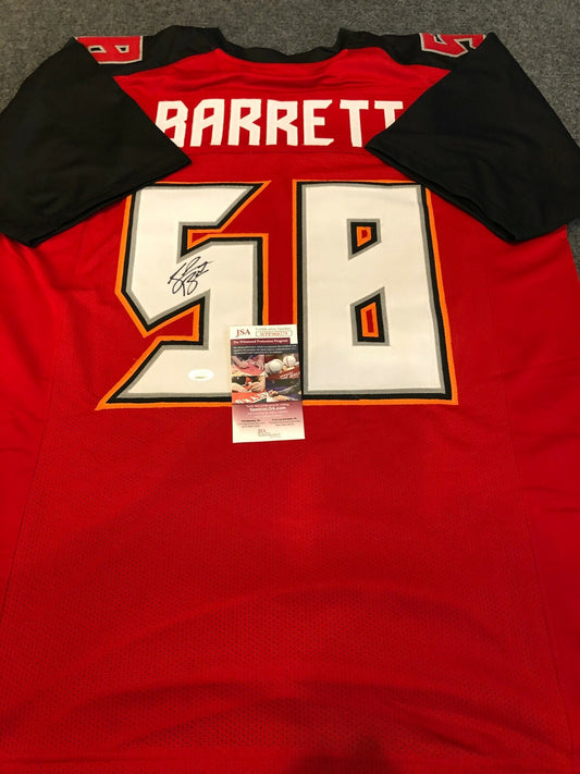 Tampa Bay Buccaneers Shaquil Barrett Autographed Signed Jersey Jsa  Coa