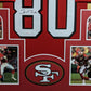 MVP Authentics Framed San Francisco 49Ers Jerry Rice Autographed Signed Jersey Jsa Coa 668.25 sports jersey framing , jersey framing