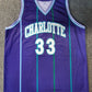 Charlotte Hornets Alonzo Mourning Autographed Signed Jersey Jsa Coa