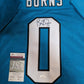 Carolina Panthers Brian Burns Autographed Signed Jersey Jsa  Coa Number Zero