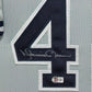 Framed N.Y. Yankees Mariano Rivera Autographed Signed Insc Jersey Beckett Holo