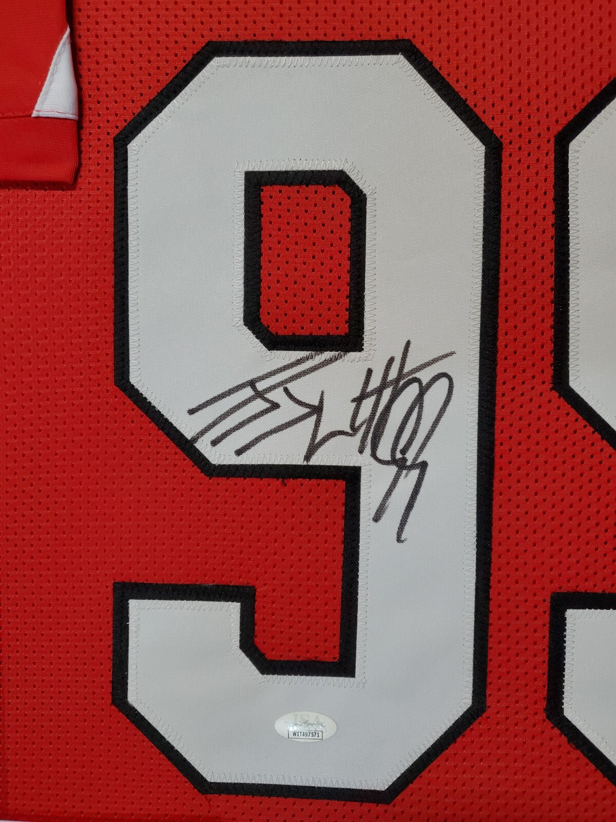 Framed Arizona Cardinals Jj Watt Autographed Signed Jersey Jsa Coa