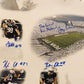 MVP Authentics Framed Mulit Signed Joe Paternos Last Recruits Penn State 16X20 Photo Jsa Coa 270 sports jersey framing , jersey framing
