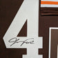 Framed Cleveland Browns Jerome Ford Autographed Signed Jersey Jsa Coa