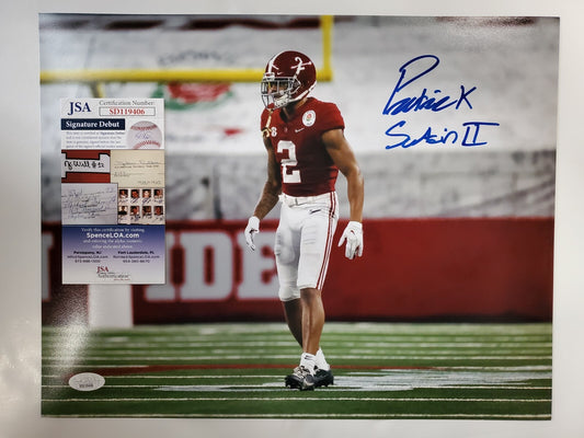 Alabama Crimson Tide Patrick Surtain Ii Autographed 11X14 Photo Jsa Coa