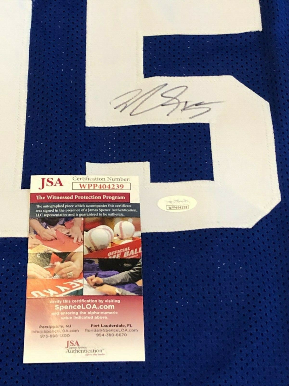 Kentucky Wildcats Willie Cauley Stein Autographed Signed Jersey Jsa Coa