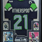 Framed Seattle Seahawks Devon Witherspoon Autographed Signed Jersey Jsa Coa