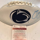 Jesse James Autographed Signed Penn State Logo Football Jsa Coa