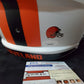Cleveland Browns Greg Newsome Ii Signed Full Size Lunar Replica Helmet Jsa Coa