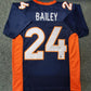 Denver Broncos Champ Bailey Autographed Signed Jersey Beckett Holo