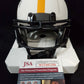 Pittsburgh Steelers Cam Sutton Autographed Signed Lunar Mini Helmet Jsa Coa