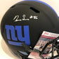 Darius Slayton Signed N.Y. Giants Full Size Speed Eclipse Replica Helmet Jsa Coa