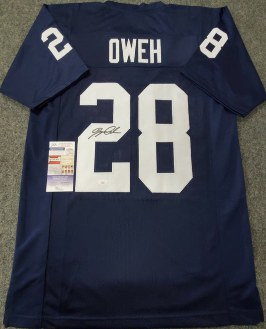 Penn State Odafe Jayson Oweh Autographed Signed Jersey Jsa  Coa