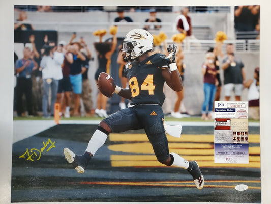 Arizona State Sun Devils Frank Darby Autographed Signed 16X20 Photo Jsa Coa