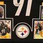 Framed Stephon Tuitt Autographed Signed Pittsburgh Steelers Jersey Jsa Coa