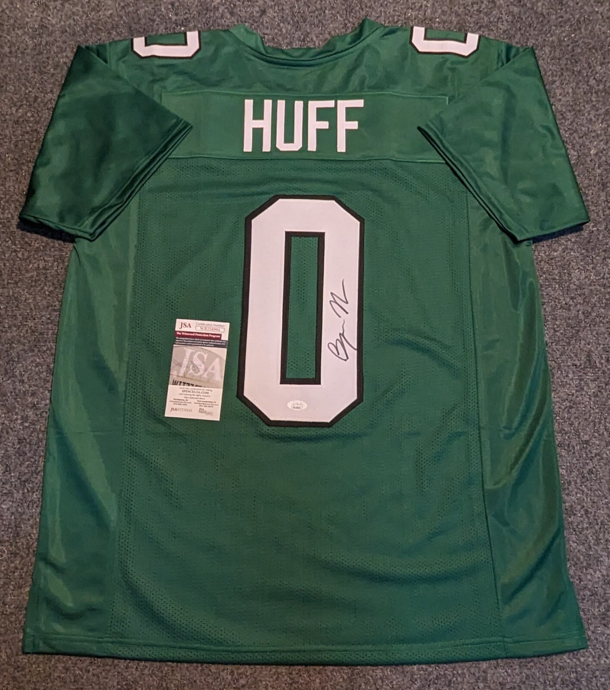 Philadelphia Eagles Bryce Huff Autographed Signed Jersey Jsa Coa