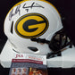 Don Majkowski Autographed Green Bay Packers Lunar Mini Helmet Jsa Coa