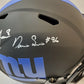 Daniel Jones Darius Slayton Autographed Ny Giants Eclipse Replica Helmet 2X Coa