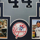 Framed N.Y. Yankees Reggie Jackson Autographed Signed Jersey Jsa Coa