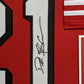 Framed San Francisco 49Ers Deion Sanders Autographed Signed Jersey Beckett Holo