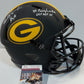 Green Bay Packers Don Majkowski Signed Full Size Eclipse Rep Helmet Jsa Coa