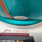 Miami Dolphins Zach Thomas Signed Insc Full Size Flash Rep Helmet Jsa Coa