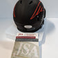 New England Patriots Jonathan Jones Autographed Signed Eclipse Mini Helmet Jsa