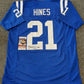 Indianapolis Colts Nyheim Hines Autographed Signed Jersey Jsa Coa