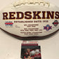 Washington Football Earnest Byner Autographed Signed Logo Football Jsa Coa
