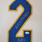 Framed Pitt Panthers Israel "Izzy" Abanikanda Signed Inscribed Jersey Jsa Coa