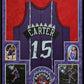 MVP Authentics Framed In Suede Toronto Raptors Vince Carter Autographed Jersey Jsa Coa 900 sports jersey framing , jersey framing