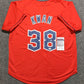 Steven Kwan Autographed Signed Cleveland Guardians Style Custom Jersey Jsa Coa