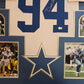Framed Dallas Cowboys Demarcus Ware Autographed Signed Jersey Beckett Holo