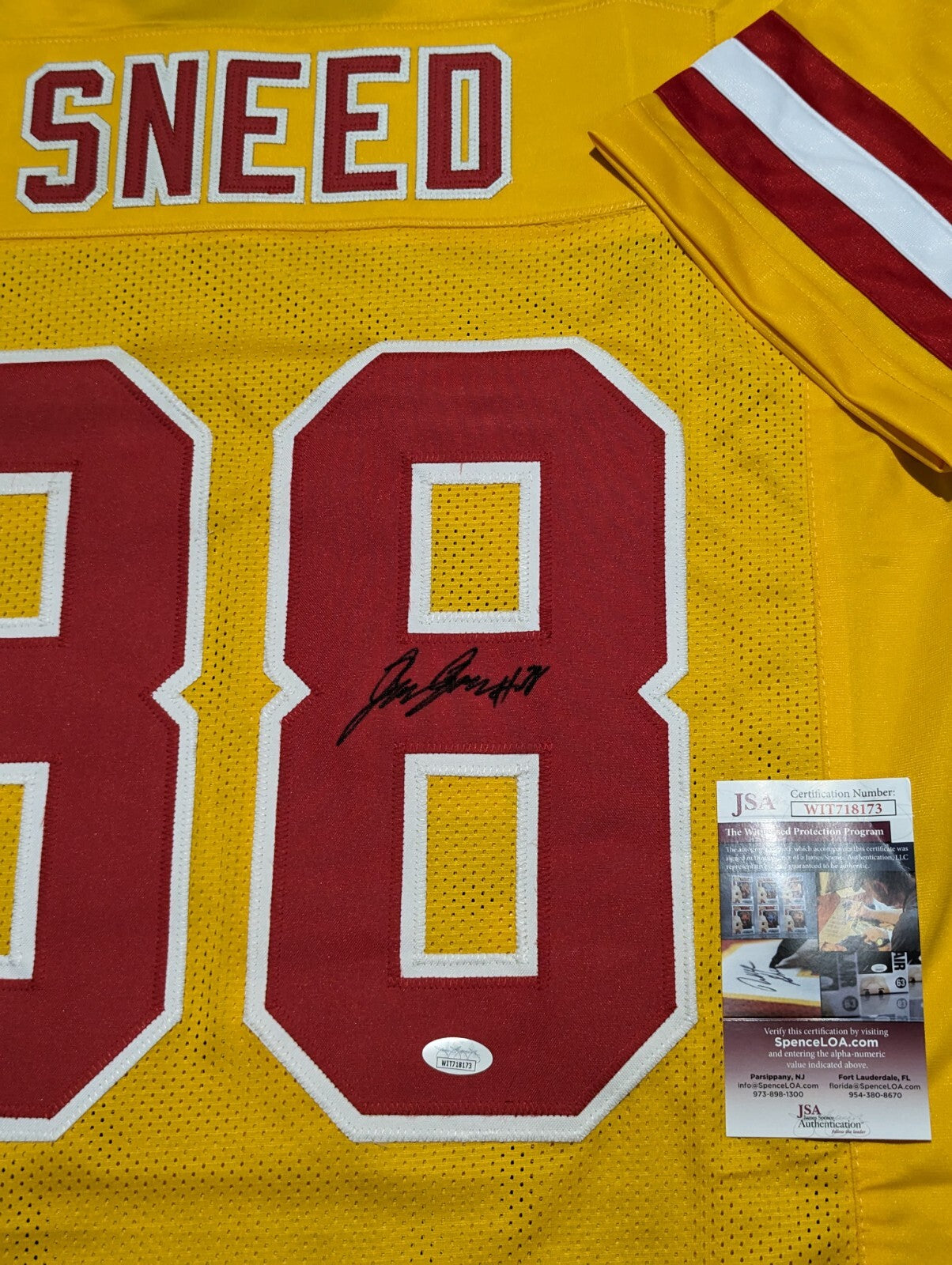 Kansas City Chiefs L'jarius Sneed Autographed Signed Jersey Jsa Coa