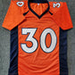 Denver Broncos Caden Sterns Autographed Signed Jersey Jsa  Coa