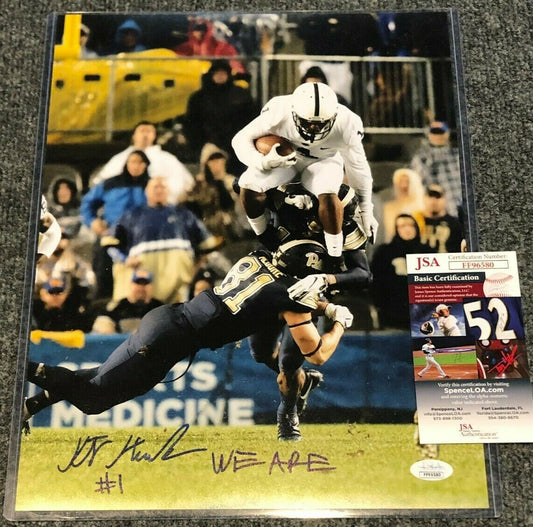Penn State Kj Hamler Autographed Signed Inscribed 11X14 Photo Jsa Coa