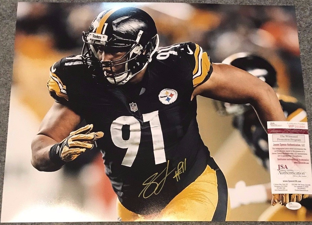 Stephon Tuitt Autographed Signed Pittsburgh Steelers 16X20 Photo Jsa  Coa