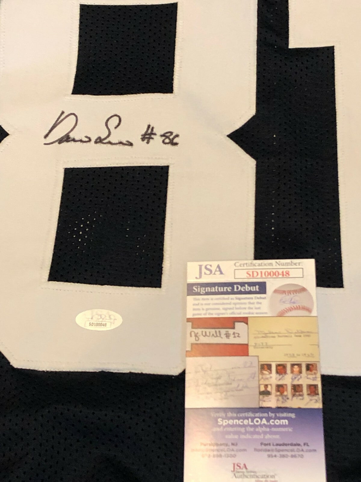 Auburn Tigers Darius Slayton Autographed Signed Jersey Jsa Coa