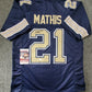 Pitt Panthers Damarri Mathis Autographed Signed Jersey Jsa Coa