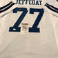 Jim Jeffcoat Autographed Signed Inscribed Dallas Cowboys Jersey Jsa  Coa