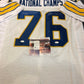 Pitt Panthers Johnny Majors & Tony Dorsett Signed National Champs Jersey Jsa Coa