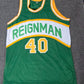 Seattle Supersonics Shawn Kemp "Reign Man" Autographed Signed Jersey Beckett